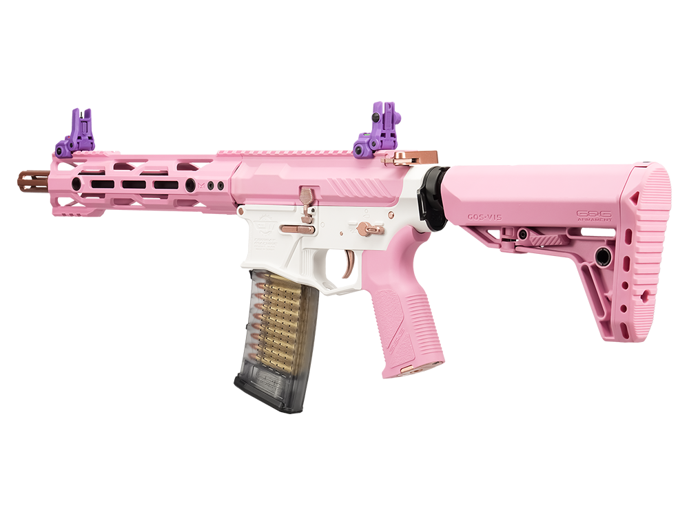 GUN❥様ご確認用❤新作のガーリーガール＆ピンクメモ#688 CM16 Stealth 556 Taffy Pinkは、G&G ARMAMENT TAIWANの最新エアソフトガン
